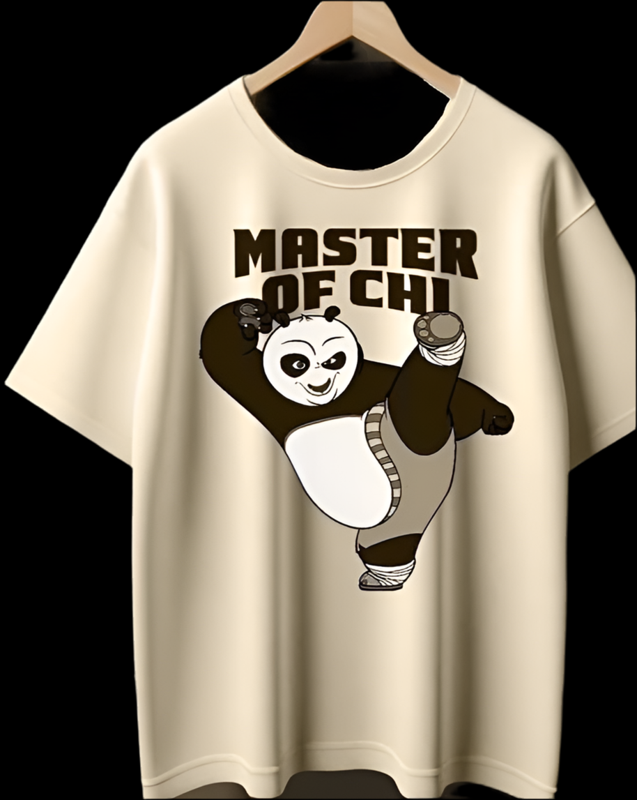 KungFu Panda Edition Whiten Cream T-Shirt
