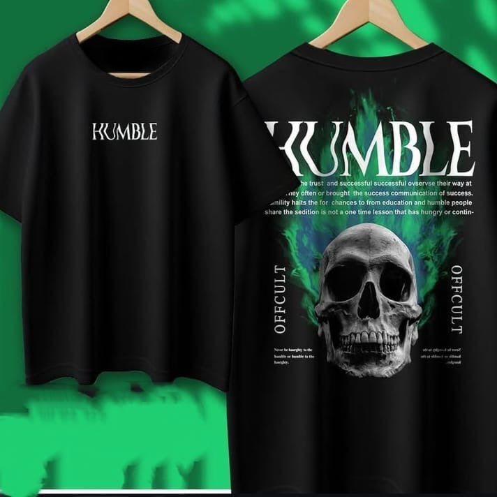 Special Skull Edition “HUMBLE” Black T-Shirt